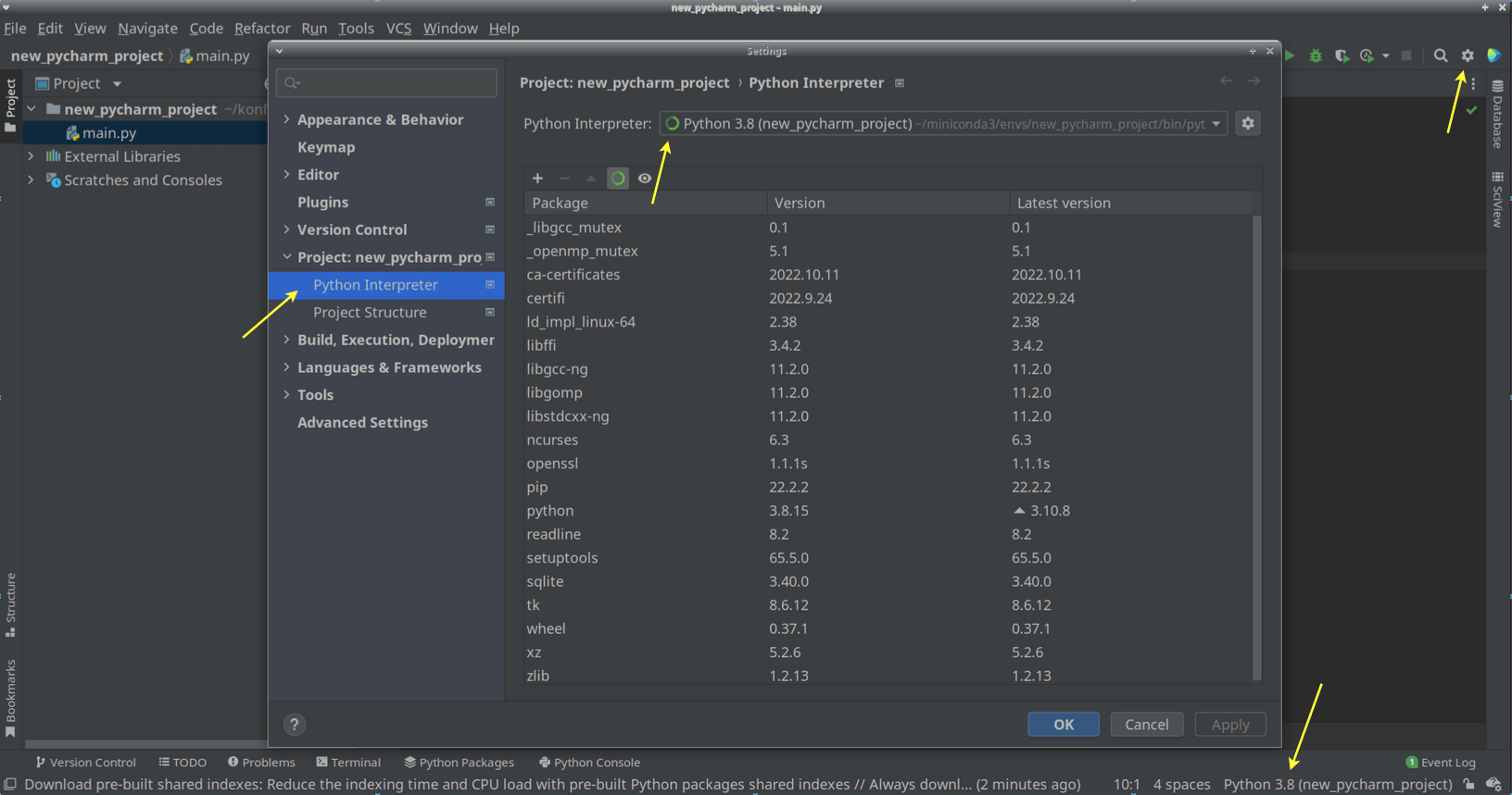pycharm_create_virtual_env